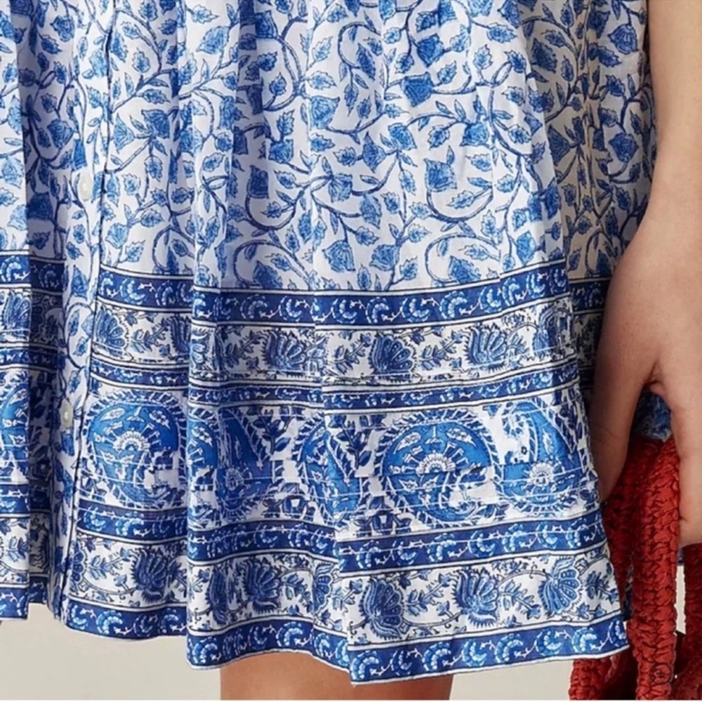 NWT J.Crew Pintuck Mini Shirtdress in Bandana Blockprint |
Cottage Dress | Small - Picture 3 of 13